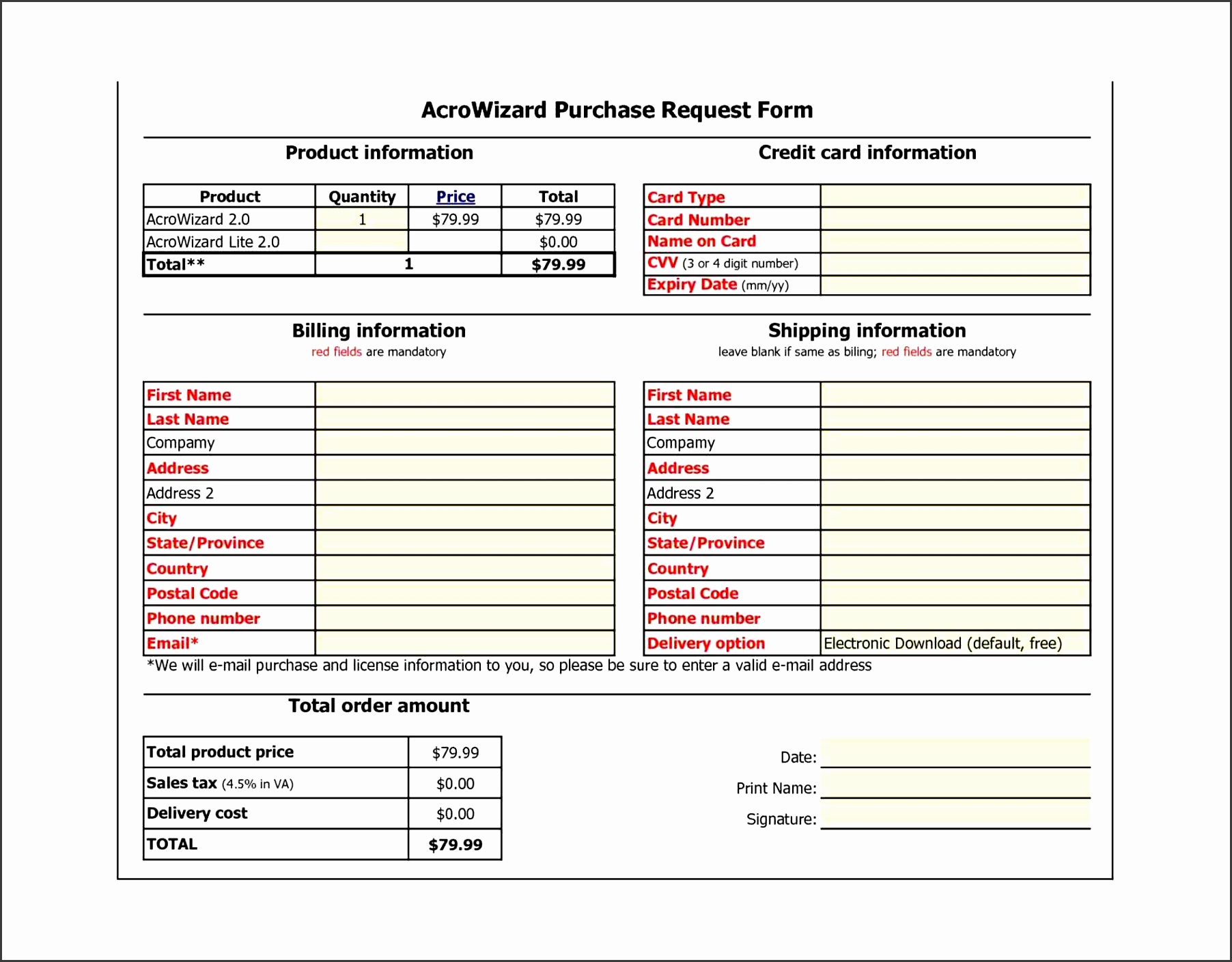 6 free purchase order form template sampletemplatess sampletemplatess