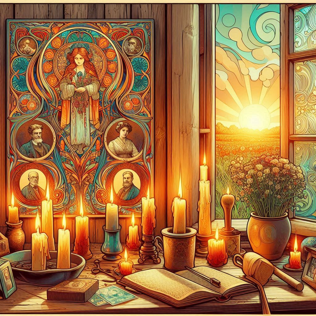 Weaving the Web Between Worlds by Creating an Ancestral Altar
