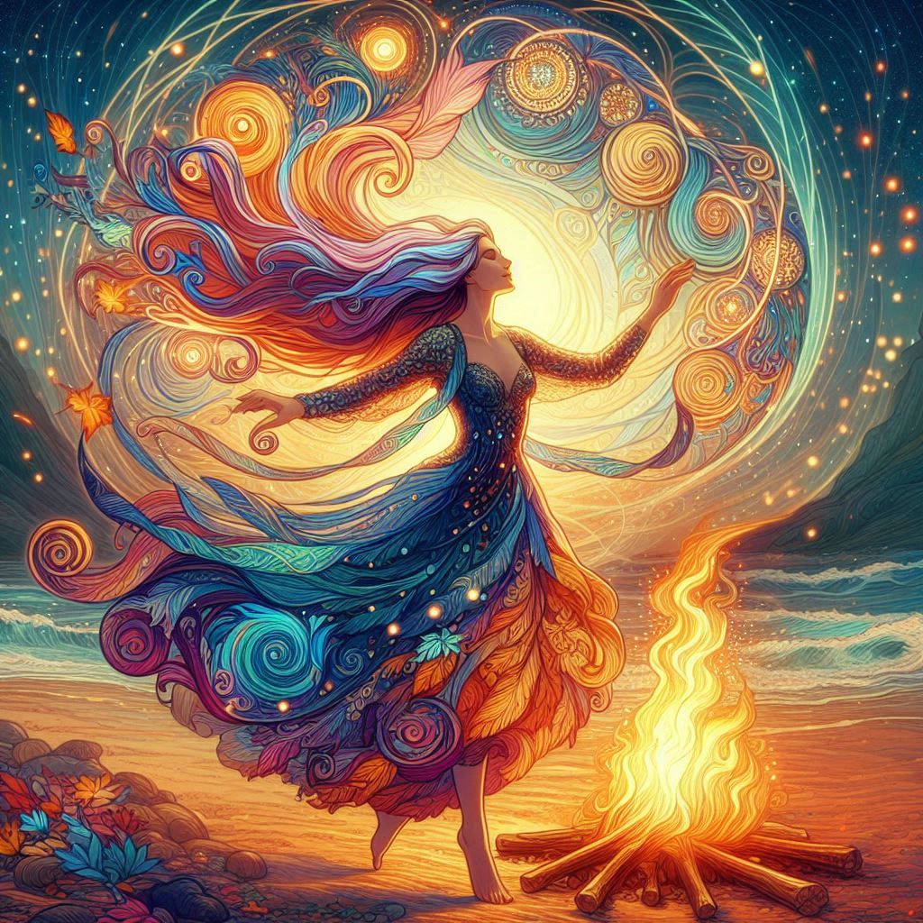 The Energetics of Fire and Flow