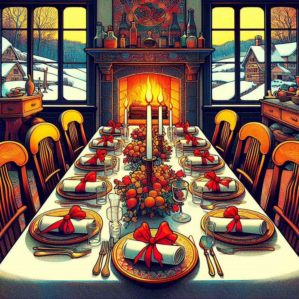 Assign each person a personalized scroll, so it's waiting on their plate or napkin.