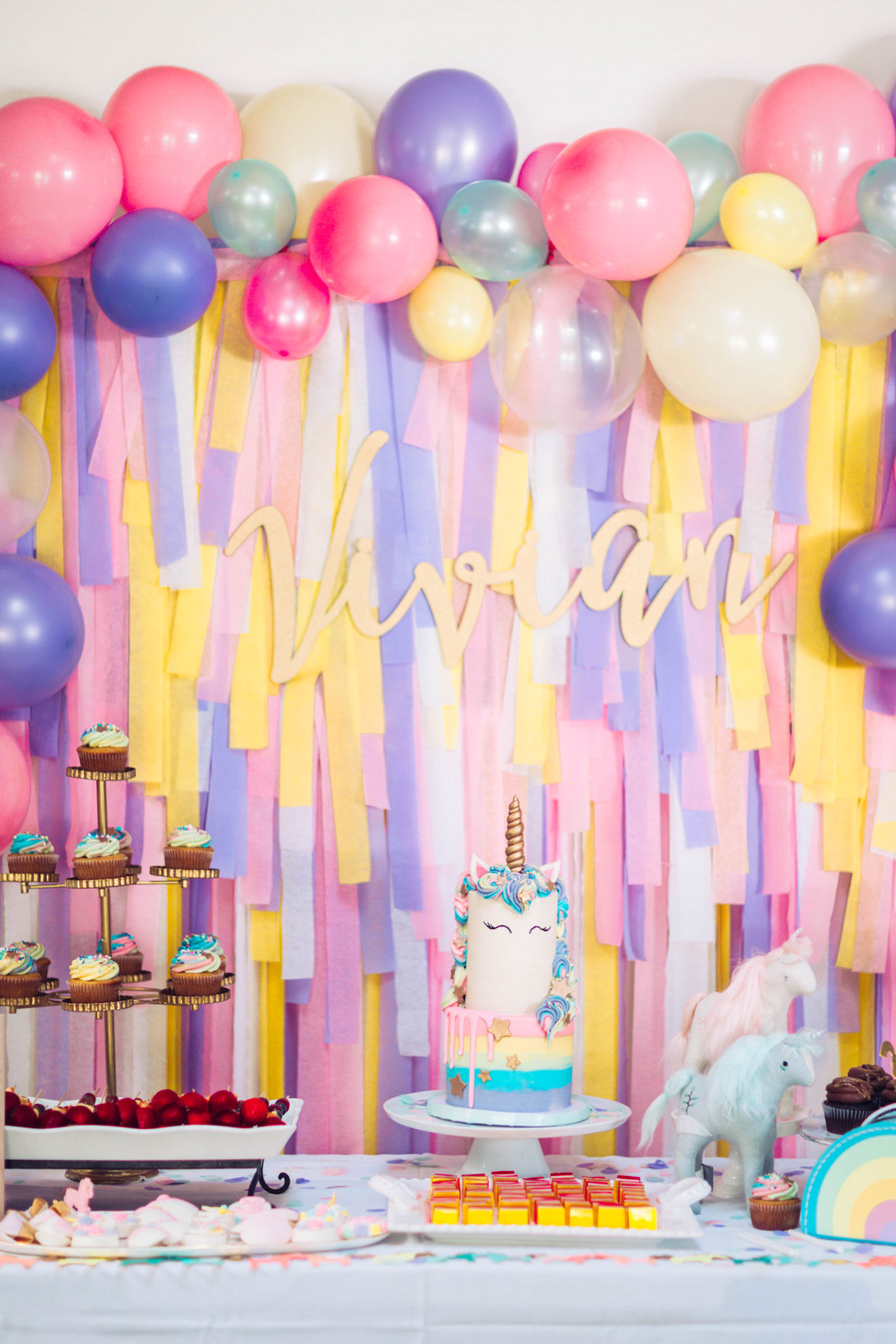 Magical Unicorn Birthday Party Parties Sandy A La Mode