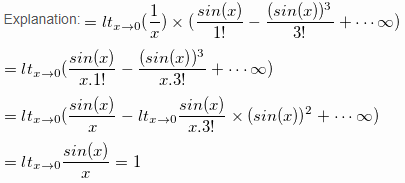 Indeterminate Forms Engineering Mathematics Questions And