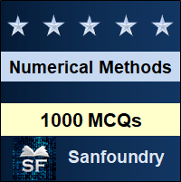 Numerical Analysis Questions And Answers Pdf A function is given by x e-x 0.
