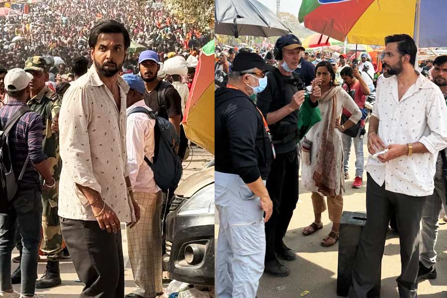 প্রয়াগরাজে অভিষেক বন্দ্যোপাধ্যায়ের রাজসূয় যজ্ঞ! কুম্ভে সাহানা গোস্বামীর সঙ্গে চলছে পুরোদমে শুটিং