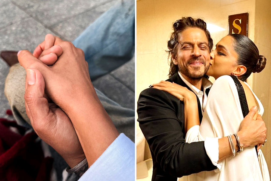 ‘কল্কি’ বিতর্কের জবাব! শাহরুখের হাতে হাত রেখে ‘কিং’-এর শুটিং শুরু ‘লাক-ফ্যাক্টর’ দীপিকার