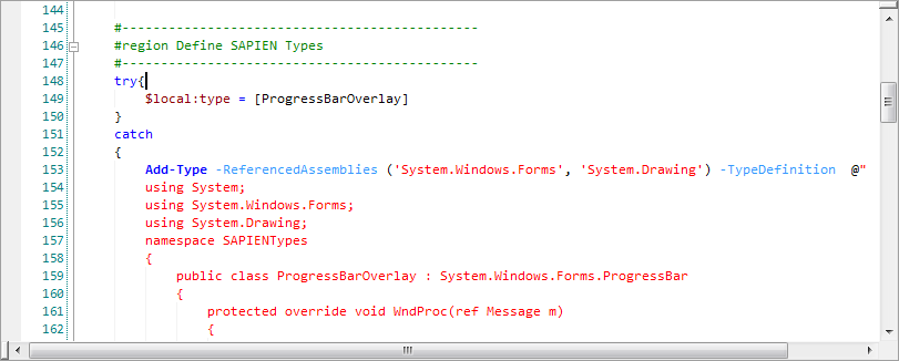 Powershell Progress Bar Types PowerShell Studio: New ProgressBar Control - SAPIEN Blog