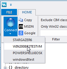 WMI Explorer 2014: Connect to remote computers. - SAPIEN Blog