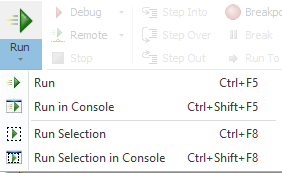 Run Selection v. Run Selection in Console - SAPIEN Blog