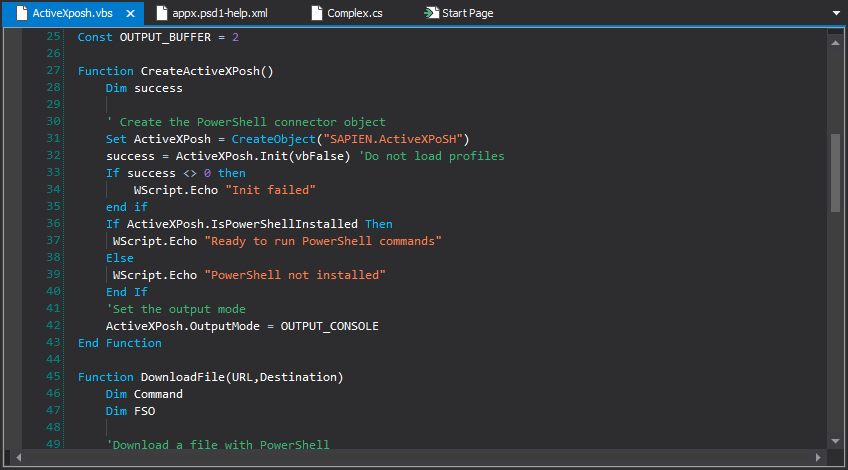 PowerShell Studio 2017: Service Release v5.4.139 - SAPIEN Blog