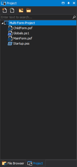 PowerShell Studio Projects: Form and Multi-Form Projects - SAPIEN Blog