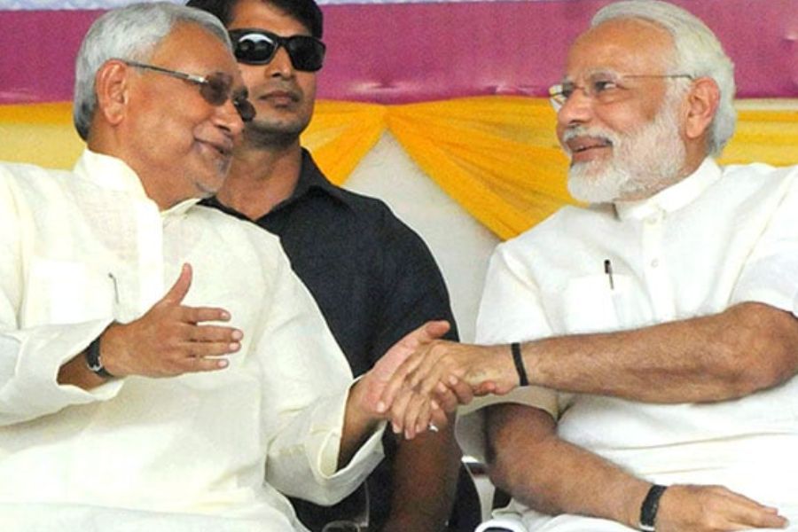 Narendra Modi and Nitish Kumar