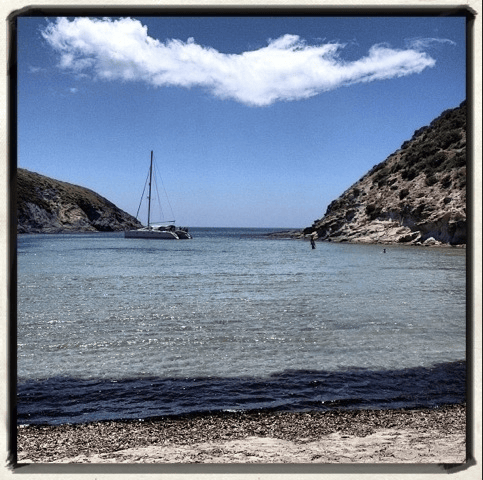 Karibisch schön: Cala Lunga, Südwestküste Sant'Antico