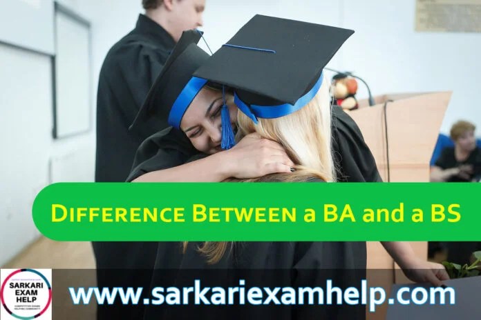 What's the difference between a ba and a bs?