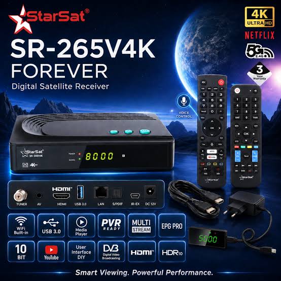 SR 265V4K SAT4DVB