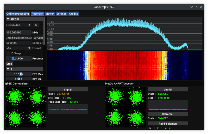 Satdump Basic Usage Satdump - Premium Mountain Art Gallery - Ultra HD
