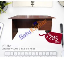 MT 212 Meja Kantor 1/2 Biro - Satu Kantor