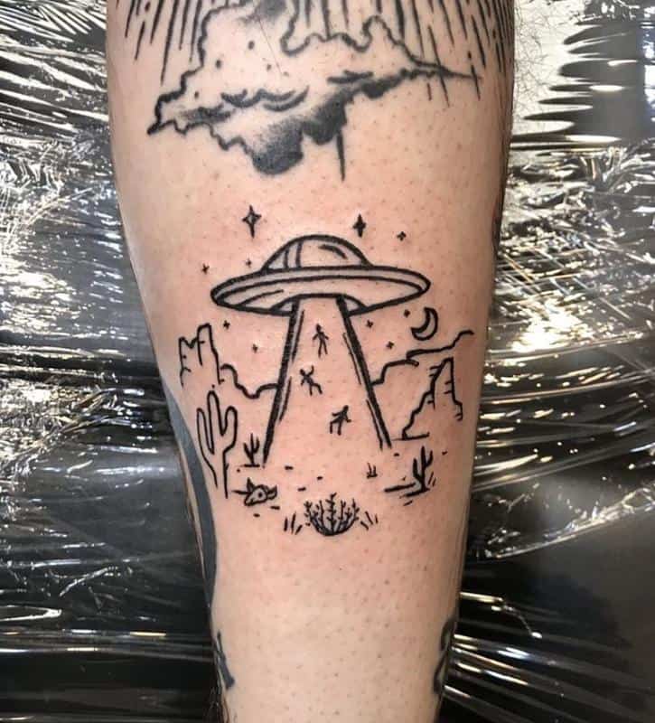 70+ Best Alien Tattoo Ideas: Mystic Ink Designs For 2022 - Saved Tattoo 800_x_725_jpg