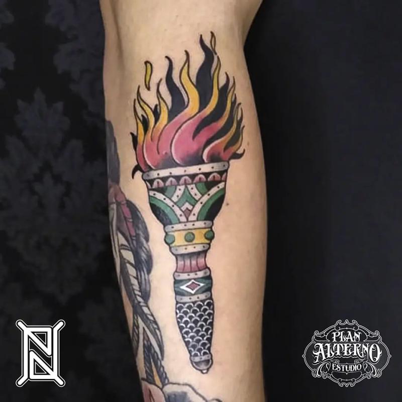 60+ Amazing Flame Tattoos Design Ideas: Ultimate Guide (2022 Updated) - Saved Tattoo 800_x_800_jpg