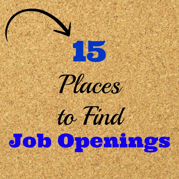 15 Places to Find Job Openings Earning and Saving with Sarah