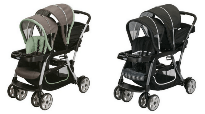 target double stroller graco