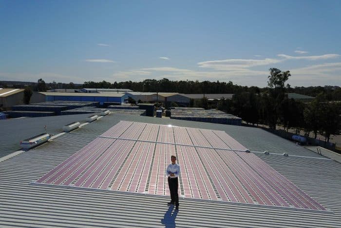 Printable solar cells from the university of newcastle and csiro