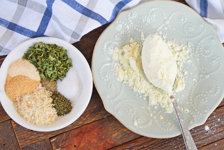 Ingredients · 1/2 cup dry buttermilk powder · 1 teaspoon dry mustard · 1/2 teaspoon dried onion · 1/2 teaspoon garlic powder · 1 tablespoon dried . Best Homemade Ranch Dressing Mix Easy Ranch Seasoning