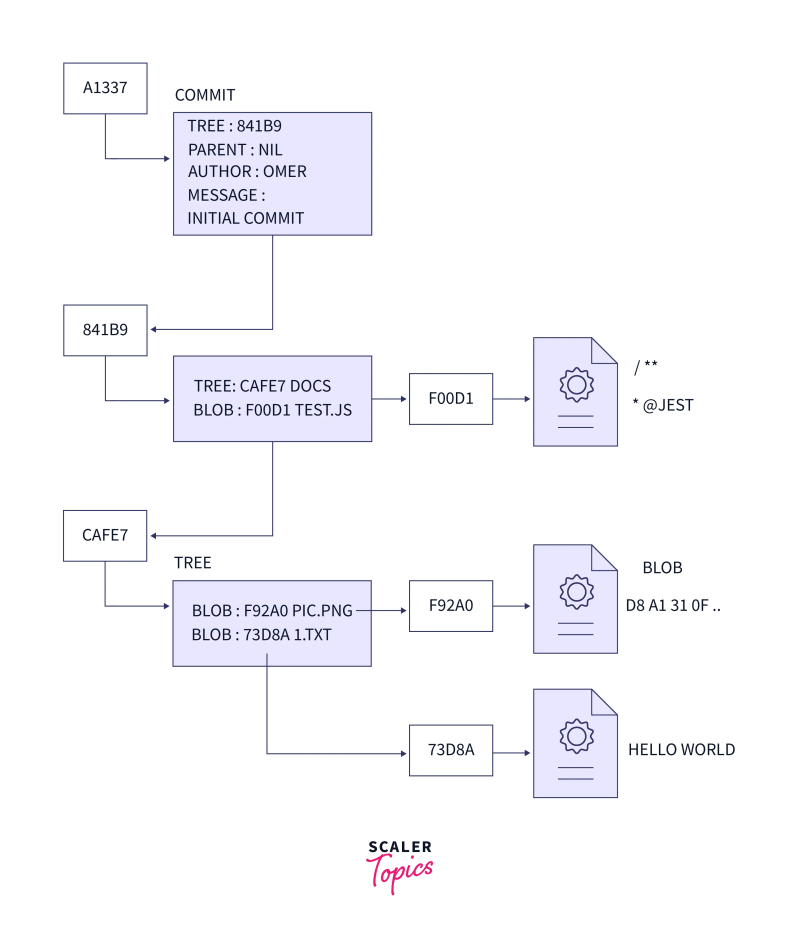 Git Terminology Scaler Topics - Download High Quality Geometric Illustration | 4K