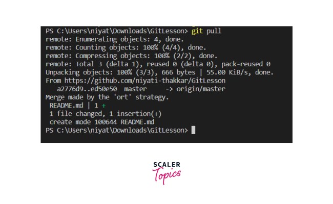Git Basic Commands - Scaler Topics