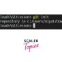 Git Basic Commands - Scaler Topics