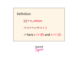 Greatest Integer Function Scaler Topics
