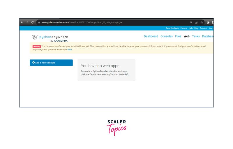 How To Deploy Django Project On Pythonanywhere Scaler Topics - Elegant Ultra HD Colorful Backgrounds | Free Download