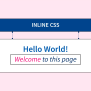 What Is Inline CSS In HTML?- Scaler Topics