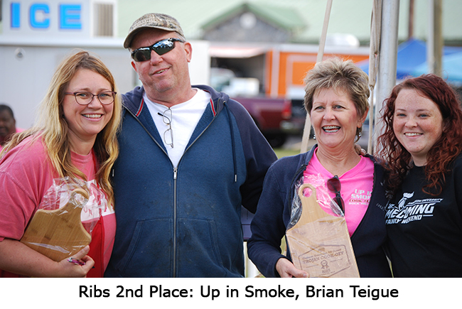 Ribs 2nd place