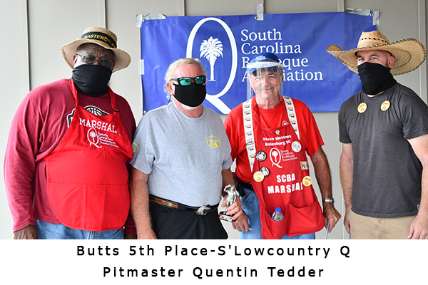 butts 5th place