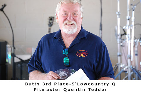 butts 3rrd place