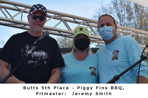 butts 5th place