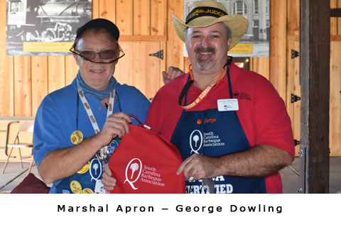 marshal apron advancing