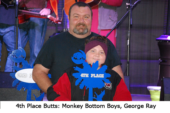 butts 4th place