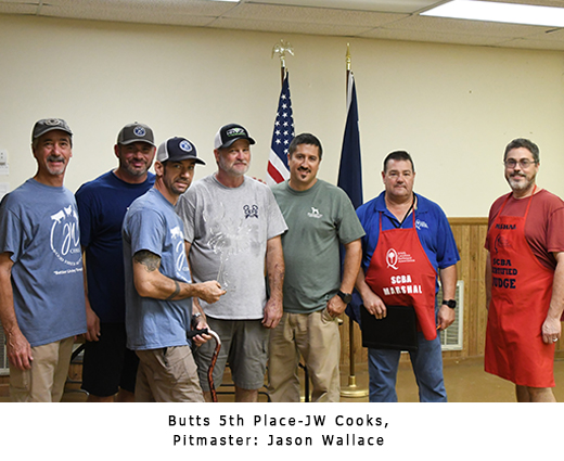 butts 5th place