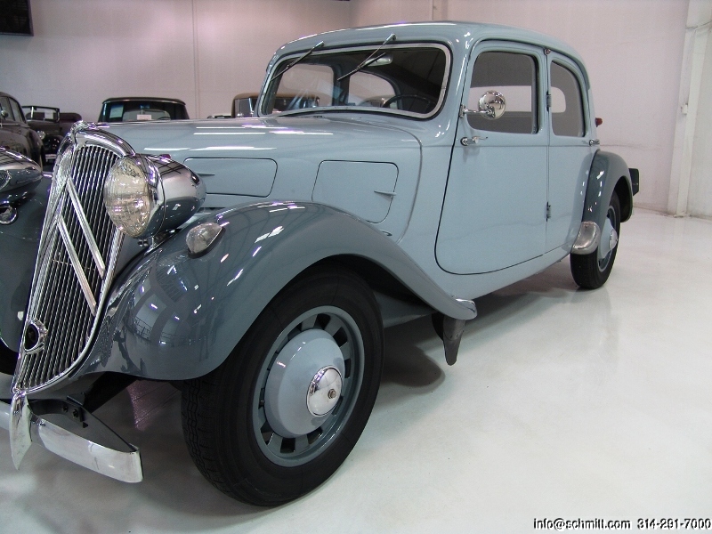 1938 CITROEN TRACTION AVANT – Daniel Schmitt & Co. Classic Car Gallery