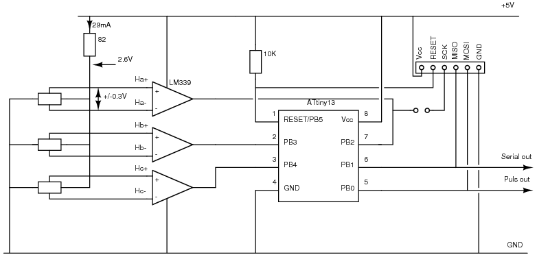 Rotational Encoder From Old Cd Motor