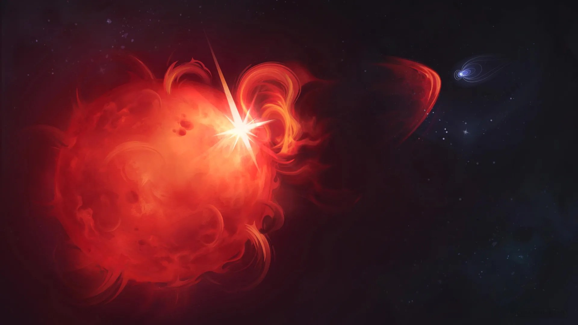 Unveiling a Rare Cosmic Event: Planet-Stripping Eruption on a Nearby Star (2025)