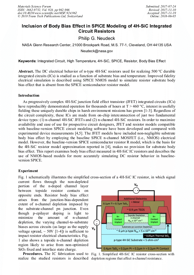 Solved Integrated Circuit Resistor With Exponential Condu