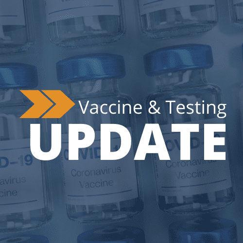 vaccine testing update