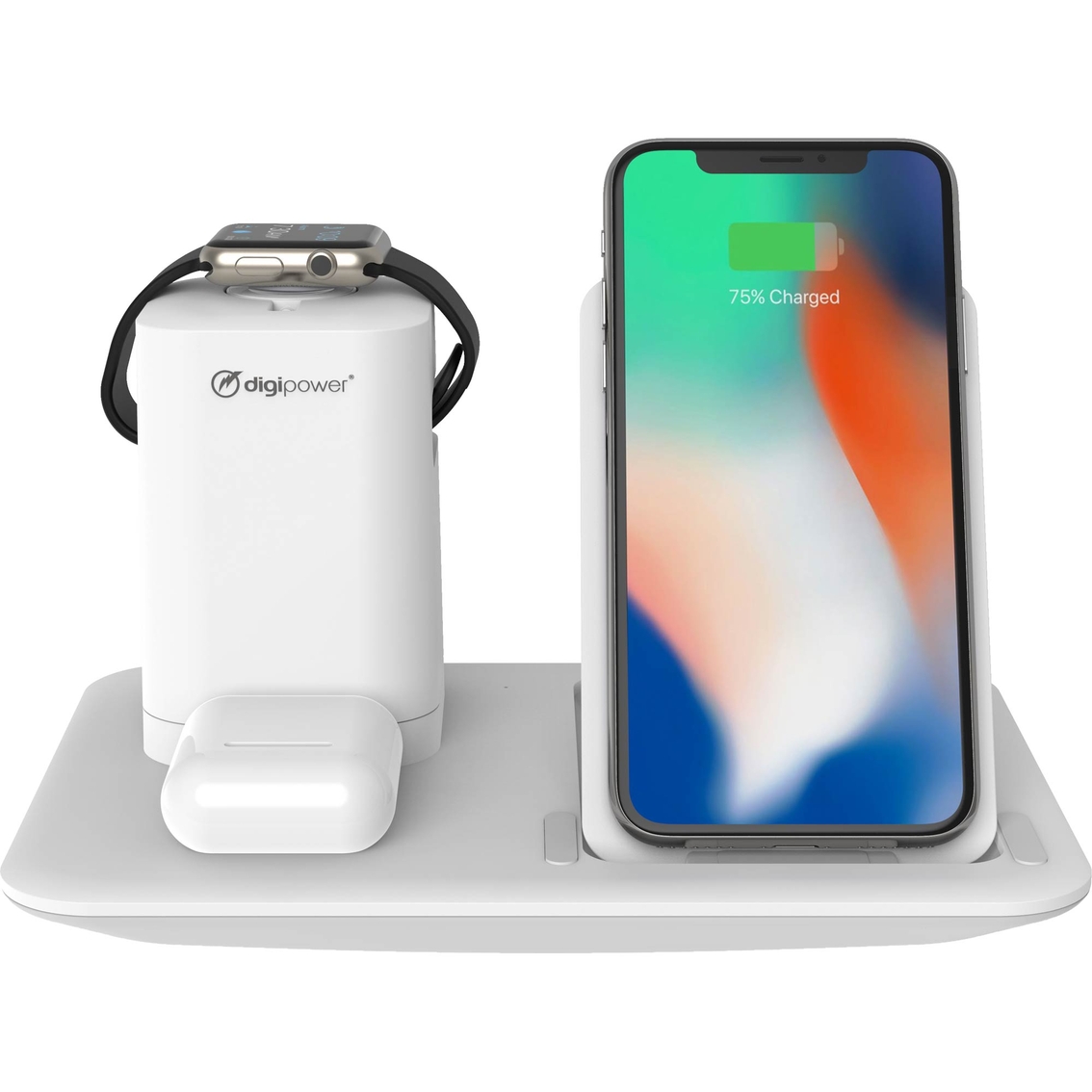 Digipower 3 in 1 Wireless Charger For iPhone Apple Watch Airpods