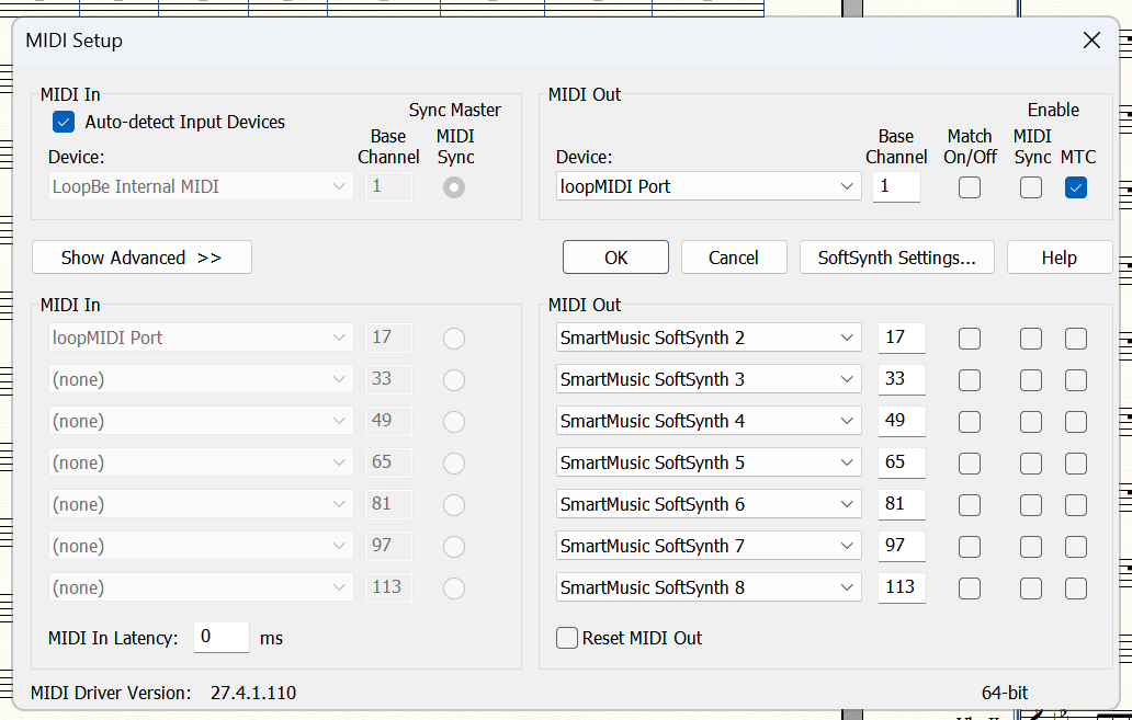 Syncing video with finale playback