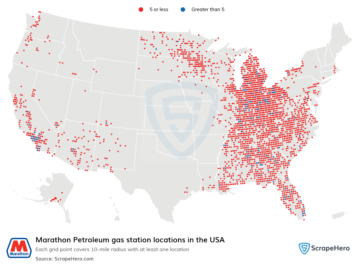 10 Largest Gas Charging Stations In The United States In 2026 Marathon Petroleum USA 100dpi 