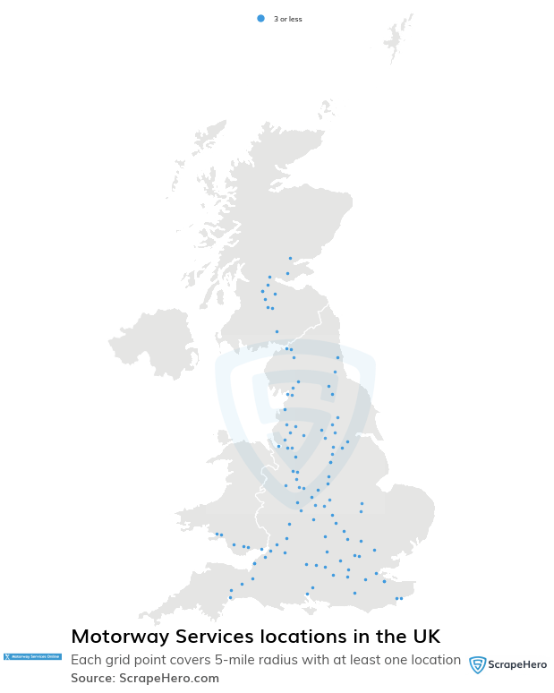 Number Of Motorway Services Locations In The UK In 2026 ScrapeHero Motorway Services UK 100dpi 