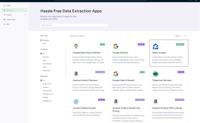 Web Scraping Zillow Data: Code And No Code Approaches