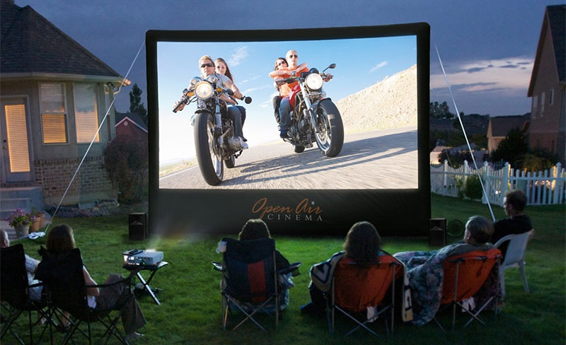 How To Make A Backyard Movie Theater for Summer Movie Night